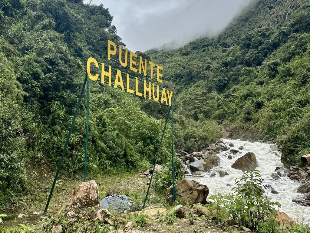 Chaullay village at the end of day two on the Salkantay Trek