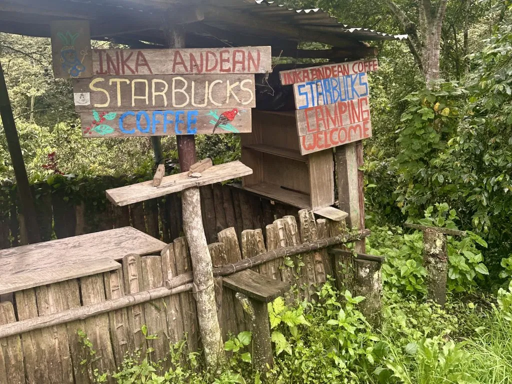 Hidroelectrica lunch stop before the jungle trail on the Salkantay Trek